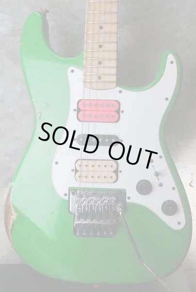 Charvel steve vai Green Meanie風MOD Charvel steve vai Green Meanie風MOD - メルカリ