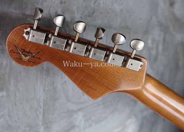 画像7: Fender Custom Shop LTD 1960 Dual-Mag Stratocaster / Aged Black (7)