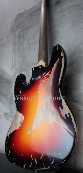 画像7: Fender Custom Shop Jaco Pastorius Tribute Fretless Jazz Bass / Relic  (7)