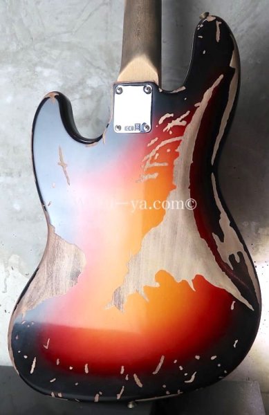 画像3: Fender Custom Shop Jaco Pastorius Tribute Fretless Jazz Bass / Relic  (3)