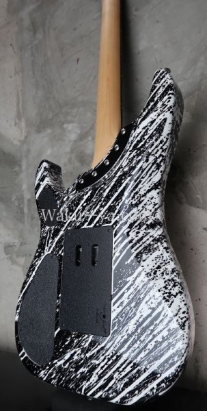 画像6: ☆年度末大特価 ¥557700→¥503,000→¥478,000☆Washburn N4 Nuno Bettencourt Black/ White Splatter  (6)