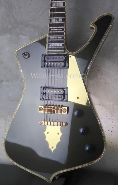 画像1: Ibanez PS-10 LTD  Paul Stanley Model  /  Pearl Black (1)