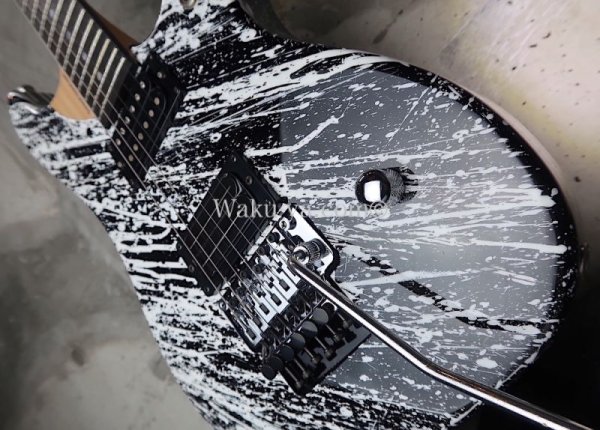画像11: ☆年度末大特価 ¥557700→¥503,000→¥478,000☆Washburn N4 Nuno Bettencourt Black/ White Splatter  (11)