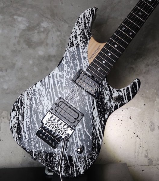 画像13: ☆年度末大特価 ¥557700→¥503,000→¥478,000☆Washburn N4 Nuno Bettencourt Black/ White Splatter  (13)