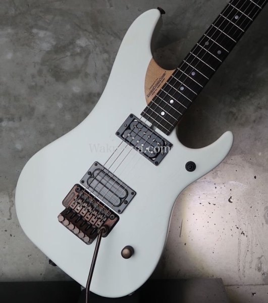 画像13: Washburn N4 Nuno Bettencourt White Prototype / Bronze Hardware (13)