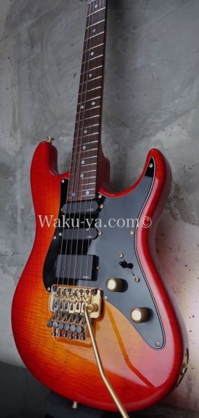 画像10:  Valley Arts Custom Pro USA '90 / 1Piece Flame Maple / Fire burst  (10)