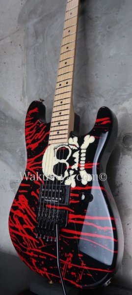 画像5: Charvel USA Custom Shop Warren DeMartini Blood and Skull  (5)