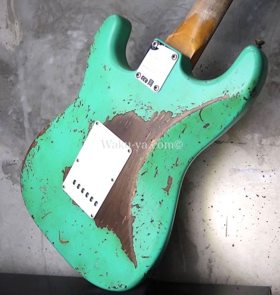 画像12: Fender Custom Shop Stratocaster '60  LTD Dual Mag II / Sea Foam Green / Super Heavy Relic (12)