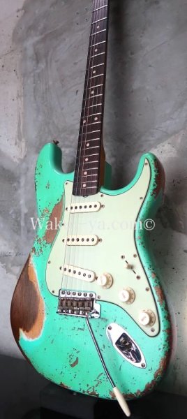 画像5: Fender Custom Shop Stratocaster '60  LTD Dual Mag II / Sea Foam Green / Super Heavy Relic (5)