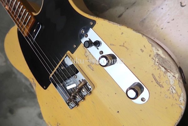 画像10: Fender Custom Shop  '52  Telecaster Heavy Relic / Aged Nocaster Blonde   (1) (10)
