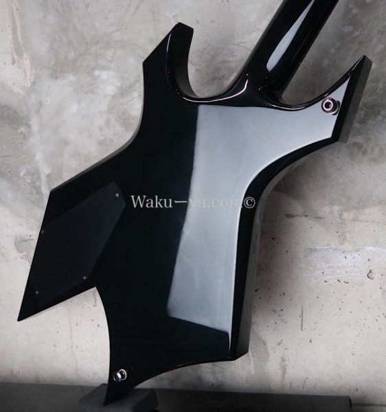 画像12: B.C.Rich USA Warlock Widow 4-string Bass / Black  (12)