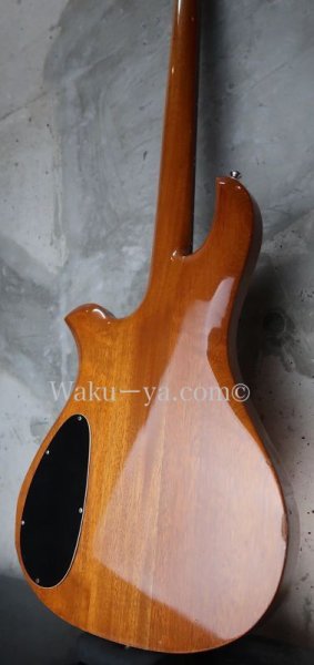 画像6: B.C. Rich USA Vintage Eagle Bass / Natural / Red Pings (6)