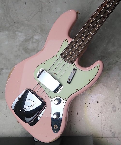 画像13: Fender Custom Shop '60 Jazz Bass Relic / Shell Pink (13)