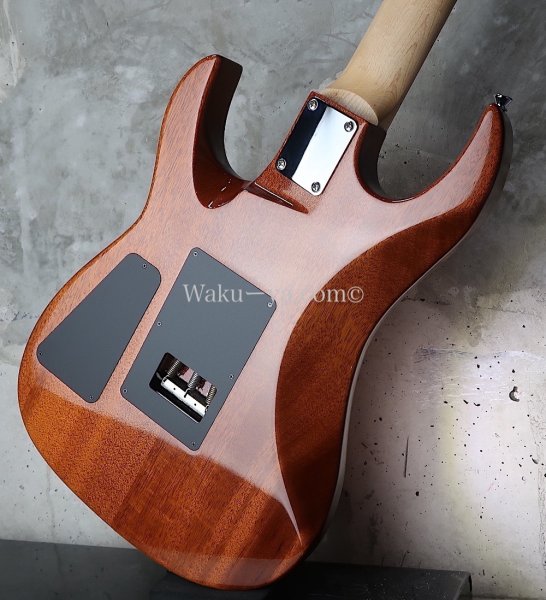 画像11: B.C. Rich Gunslinger Mahogany Reverse Head Natural  (11)