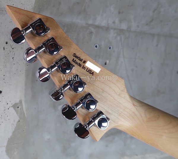画像7: B.C. Rich Gunslinger Mahogany Reverse Head Natural  (7)