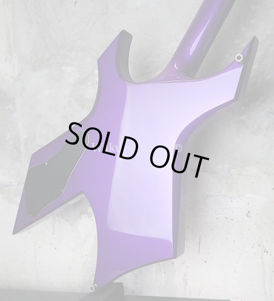 画像12: B.C.Rich Custom Shop Warlock '80 Kahler / Sapphire Purple (12)