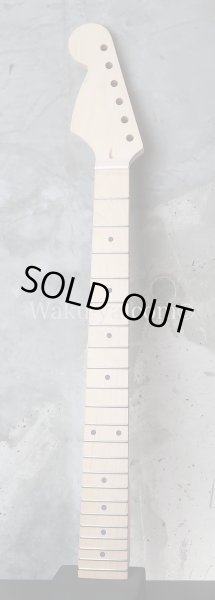 画像1: Warmoth Stratocaster Neck 22 Fretted Maple / Left Hand / Large Head (1)
