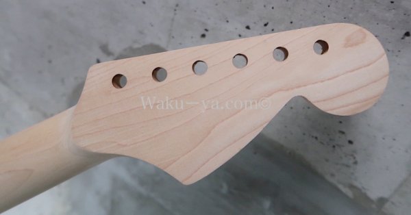 画像7: Warmoth Stratocaster Neck 22 Fretted Maple / Left Hand / Large Head (7)
