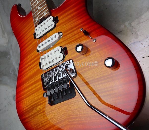 画像11: Charvel Custom Shop /San Dimas H-S-H  Reverse head / Cherry Sunburst (11)