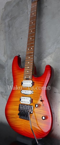 画像5: Charvel Custom Shop /San Dimas H-S-H  Reverse head / Cherry Sunburst (5)