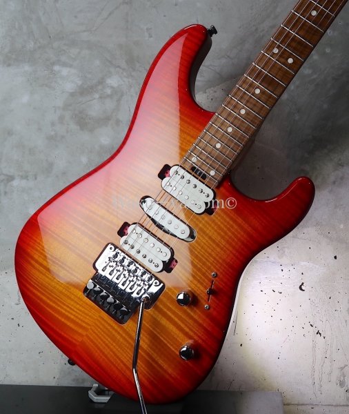 画像13: Charvel Custom Shop /San Dimas H-S-H  Reverse head / Cherry Sunburst (13)