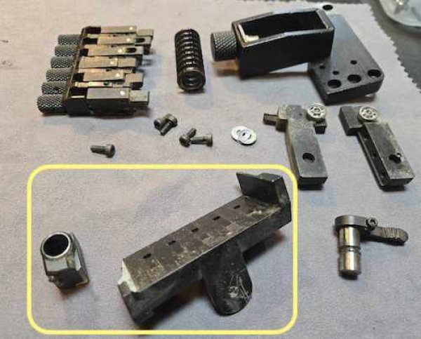 画像4: Steinberger Bridge 破損・ ArmBar部分の割れ。諦めないでご相談下さい。修理・Repair  / 世界屈指の豊富なノウハウと、Parts類の在庫量 / Custom / オリジナルパーツ / 加工 / パーツ作成・製作/ リフレット / Pot修理 /その他、スタインバーガー以外についてもお気軽にご相談下さい。 (4)