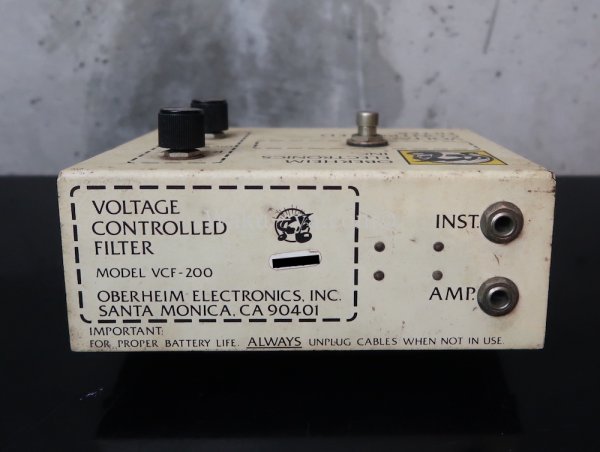 画像3: OBERHEIM ELECTRONICS INC  VCF-200 Voltage Controlled Filter (3)
