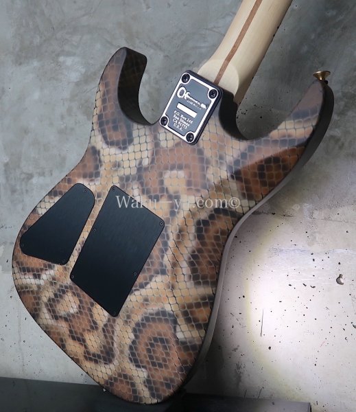 画像12: Charvel USA Custom Shop Warren De Martini/  Signature / SnakeSkin Graphic (2) (12)