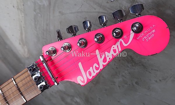 画像3: Jackson USA Custom Shop " Master Built" Dinky HSH Relic  / Neon Pink (3)