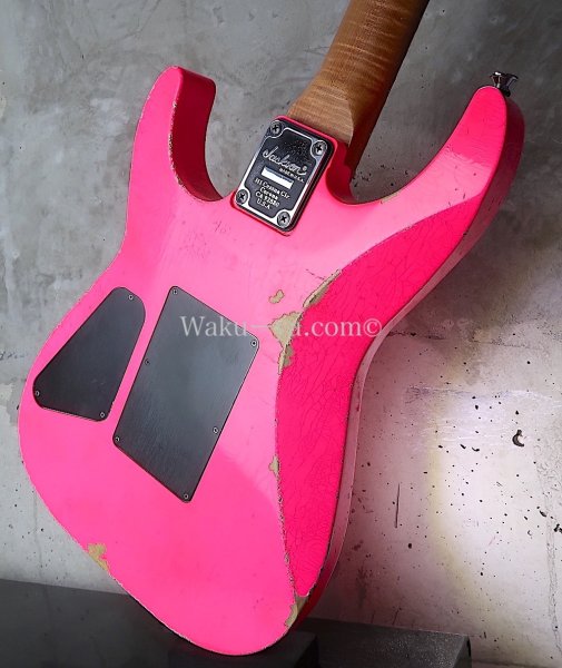 画像12: Jackson USA Custom Shop " Master Built" Dinky HSH Relic  / Neon Pink (12)