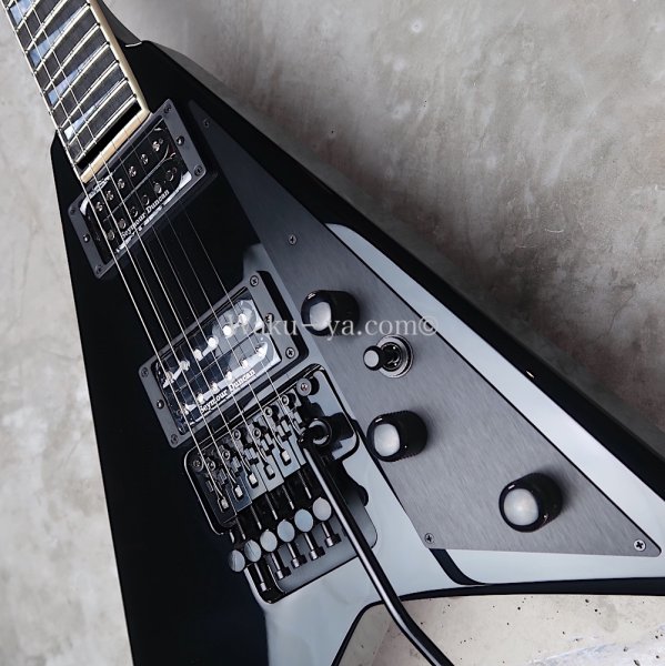 画像11:  Jackson USA RR-1 Randy Rhoads V / Black / Custm Shop Certificate (11)