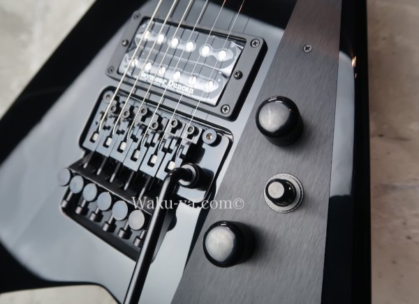 画像7:  Jackson USA RR-1 Randy Rhoads V / Black / Custm Shop Certificate (7)