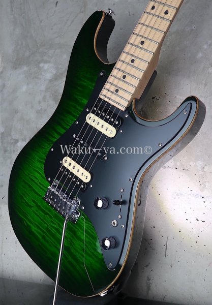 画像9: Suhr Standard Zebra PU / Matching HEAD / Lime Green Burst   (9)