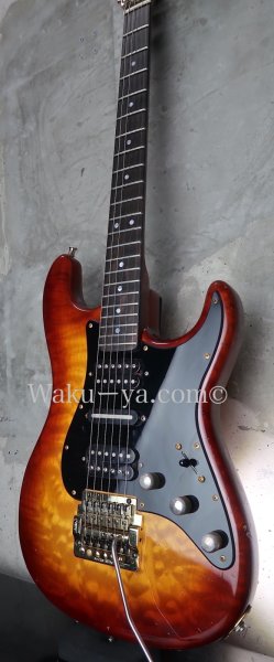 画像5: Valley Arts '84 Stratocaster HSH Quilted Maple Kahler / Sunburst (5)