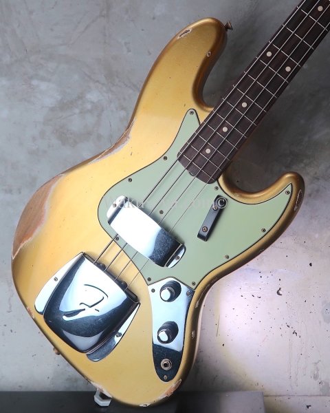 画像13: Fender Custom Shop '60s Jazz Bass Relic / Aztec Gold (13)