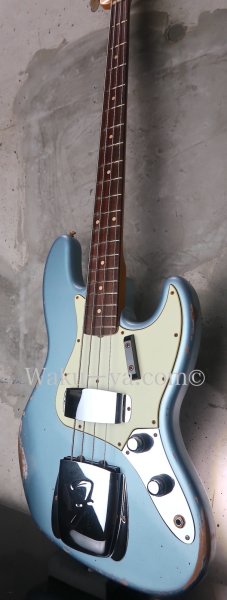 画像6: Fender Custom Shop '60 Jazz Bass Relic / Ice Blue Metallic (6)