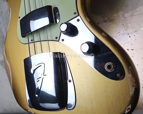 画像11: Fender Custom Shop '60s Jazz Bass Relic / Aztec Gold (11)