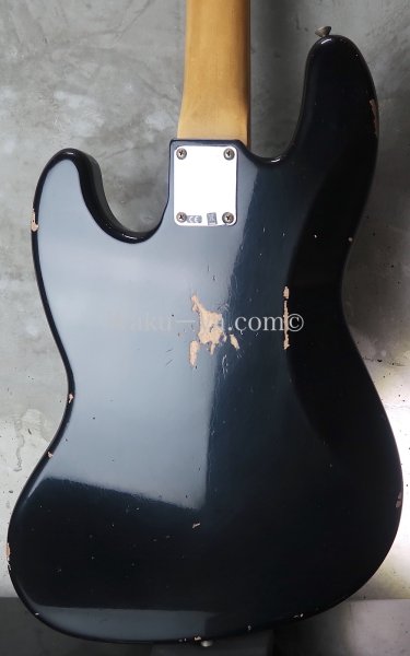 画像3:  Fender Custom Shop 1960 Jazz Bass RW Relic  /  Black (3)