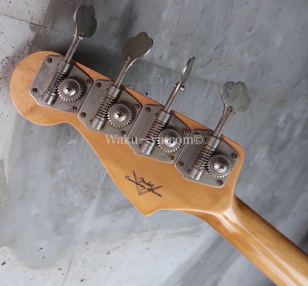 画像8:  Fender Custom Shop 1960 Jazz Bass RW Relic  /  Black (8)