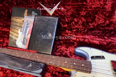画像3: Fender Custom Shop '60 Jazz Bass Relic / Ice Blue Metallic
