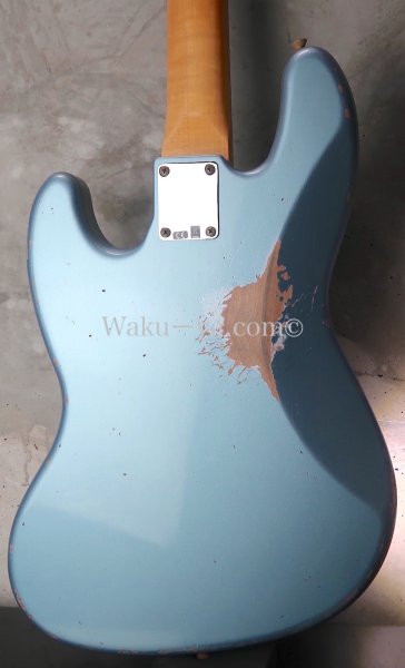 画像3: Fender Custom Shop '60 Jazz Bass Relic / Ice Blue Metallic (3)