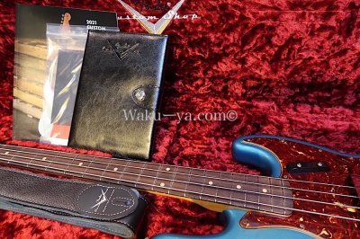 画像3: Fender Custom Shop '64 Jazz Bass Relic / Ocean Turquoise I