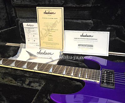 画像1: Jackson USA Custom Shop Reversed Headstock Soloist SL2H / Metallic Purple