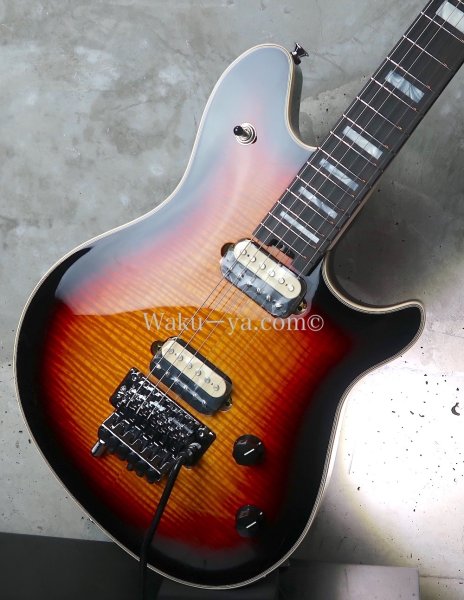 画像13: EVH Wolfgang  "5A" Flamed Maple Top  3-Color Sunburst (13)