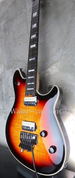 画像5: EVH Wolfgang  "5A" Flamed Maple Top  3-Color Sunburst (5)