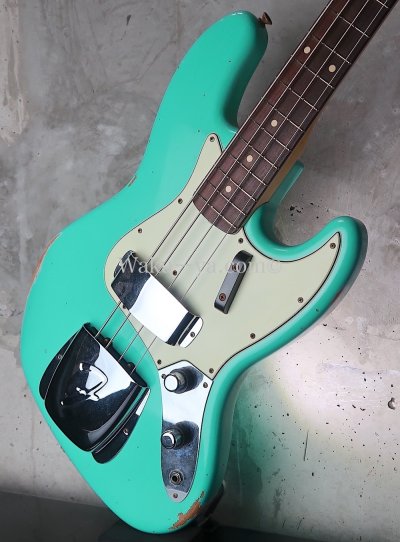 画像2: Fender Custom Shop '60s Jazz Bass Light Relic /  Sea Foam Green