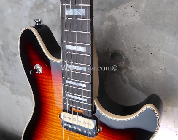 画像10: EVH Wolfgang  "5A" Flamed Maple Top  3-Color Sunburst (10)