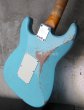 画像11: Fender Custom Shop '62 Stratocaster SSH Heavy Relic / FRT / Daphne Blue (11)