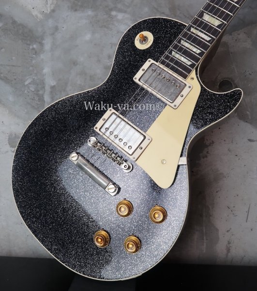 画像13: Gibson Custom Shop '57 Les Paul Standard Reissue / Murphy Lab Ultra Light Aged / Black Sparkle (13)