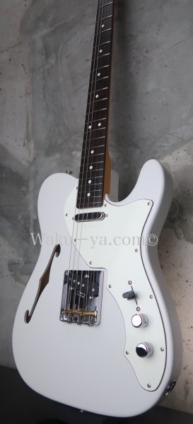 画像5: Fender MIJ Limited Telecaster® Thinline / Kusumi White (5)